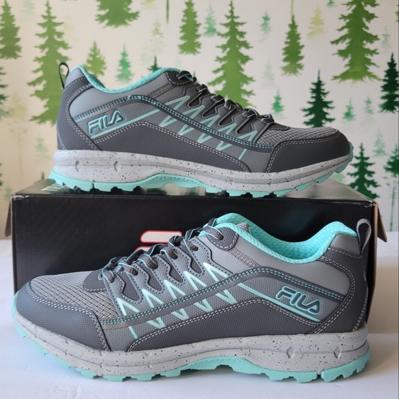 Fila Shoes - New Fila 10 Trail Running Evergrand TR 21.5 Walking Shoes.